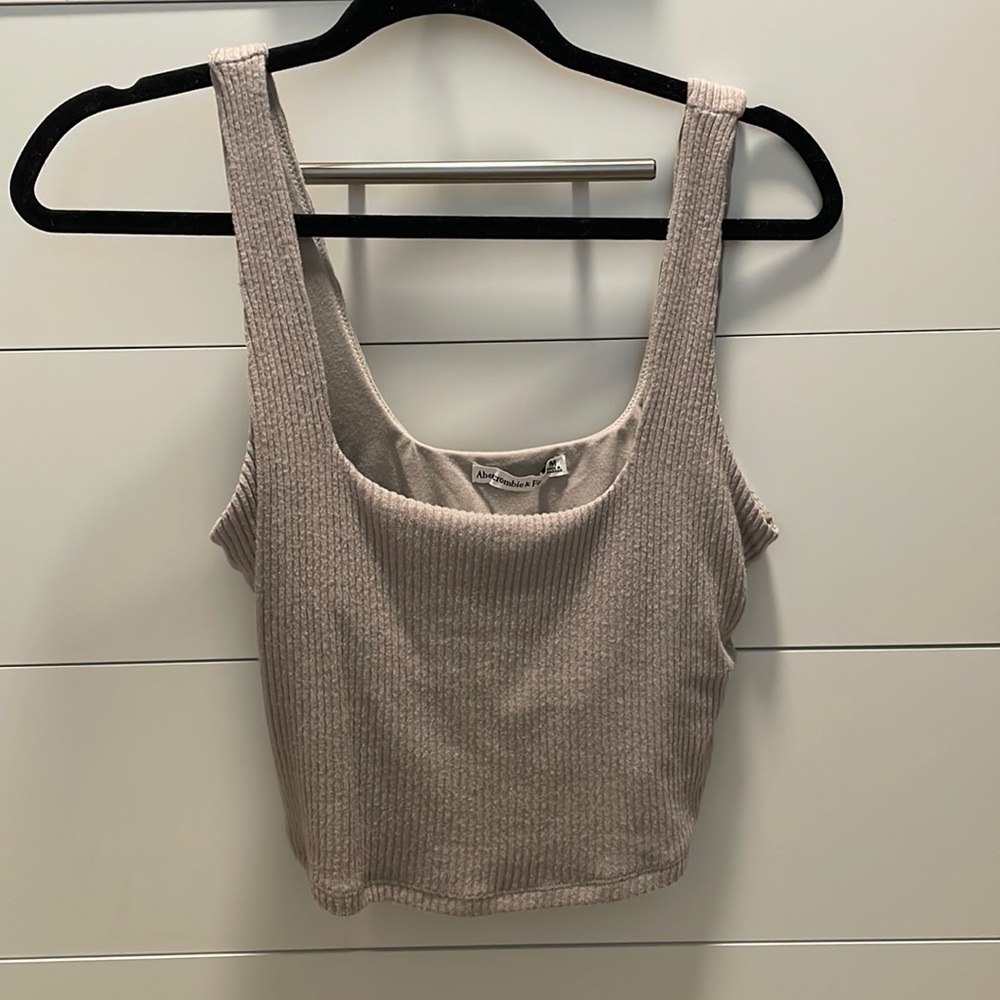Taupe Abercrombie tank